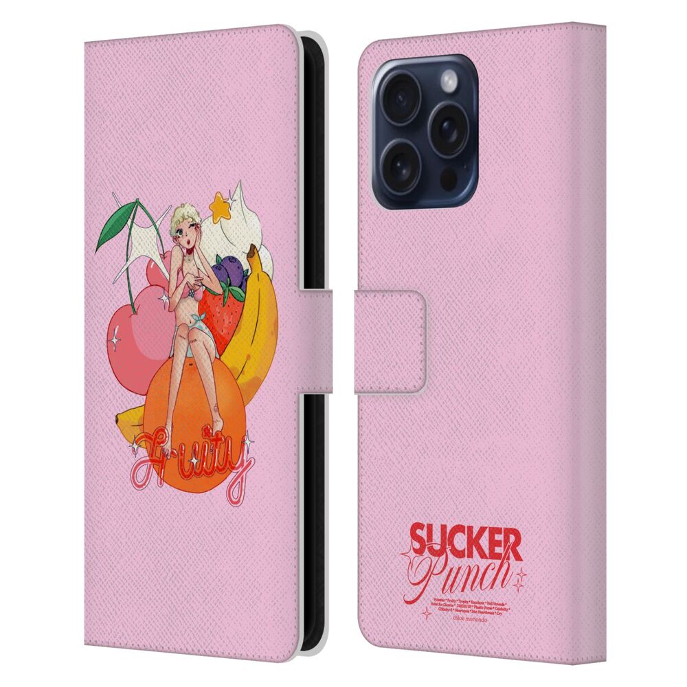 CHLOE MORIONDO クロエモリオンド - Graphics / Fruity レザー手帳型 / Apple iPhoneケース - PGS